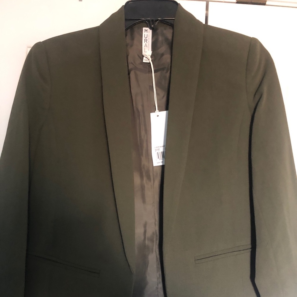 Green Blazer Jacket